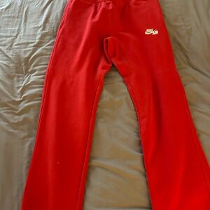 Nike Kids Air Red Joggers